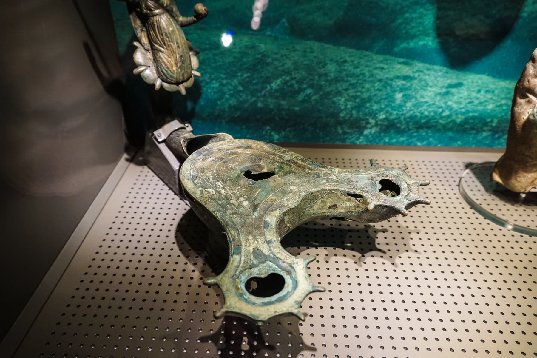 Bronze Oil Lamp