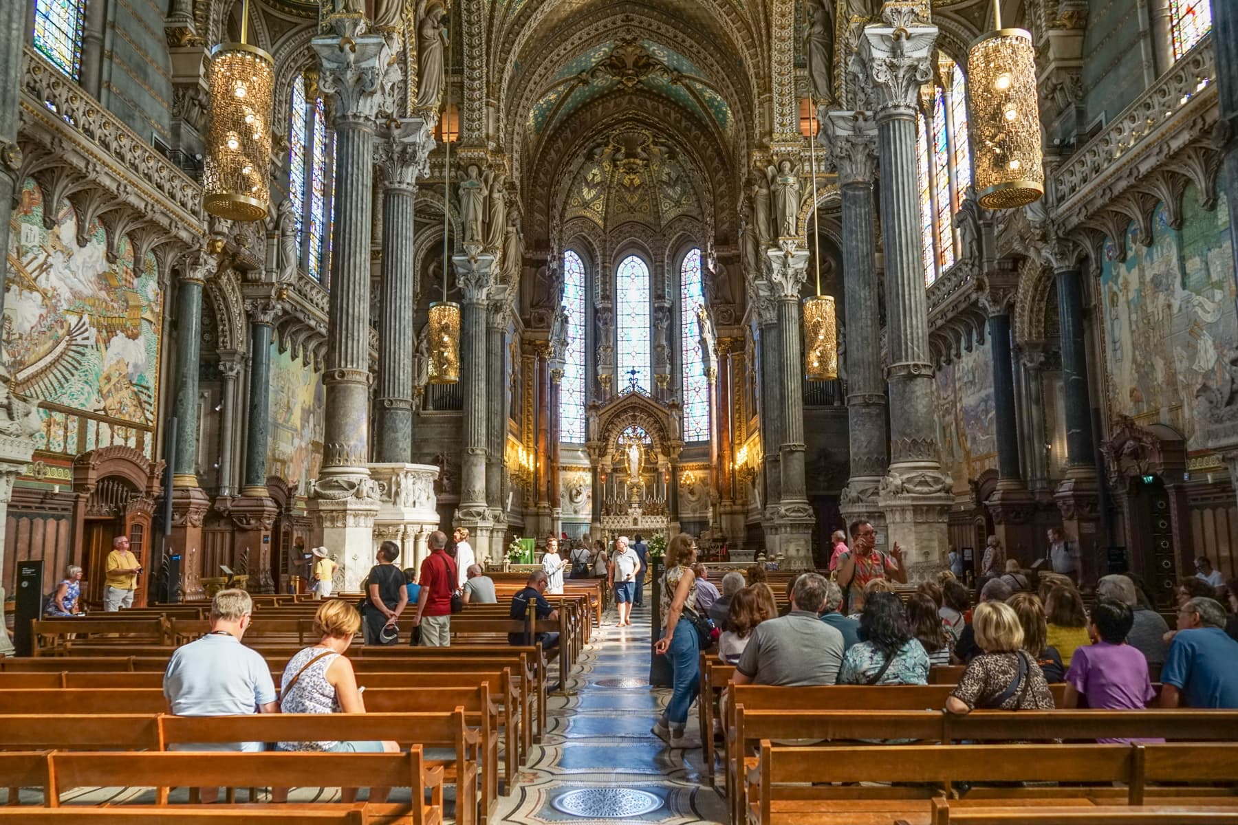Basilica of Notre-Dame de Fouirvière Interior