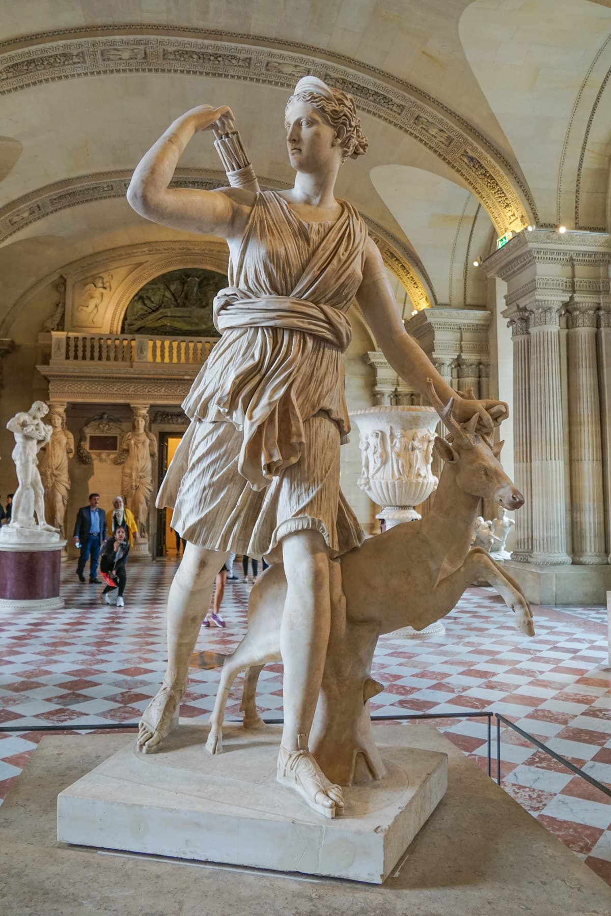 Map or image for Louvre Statues