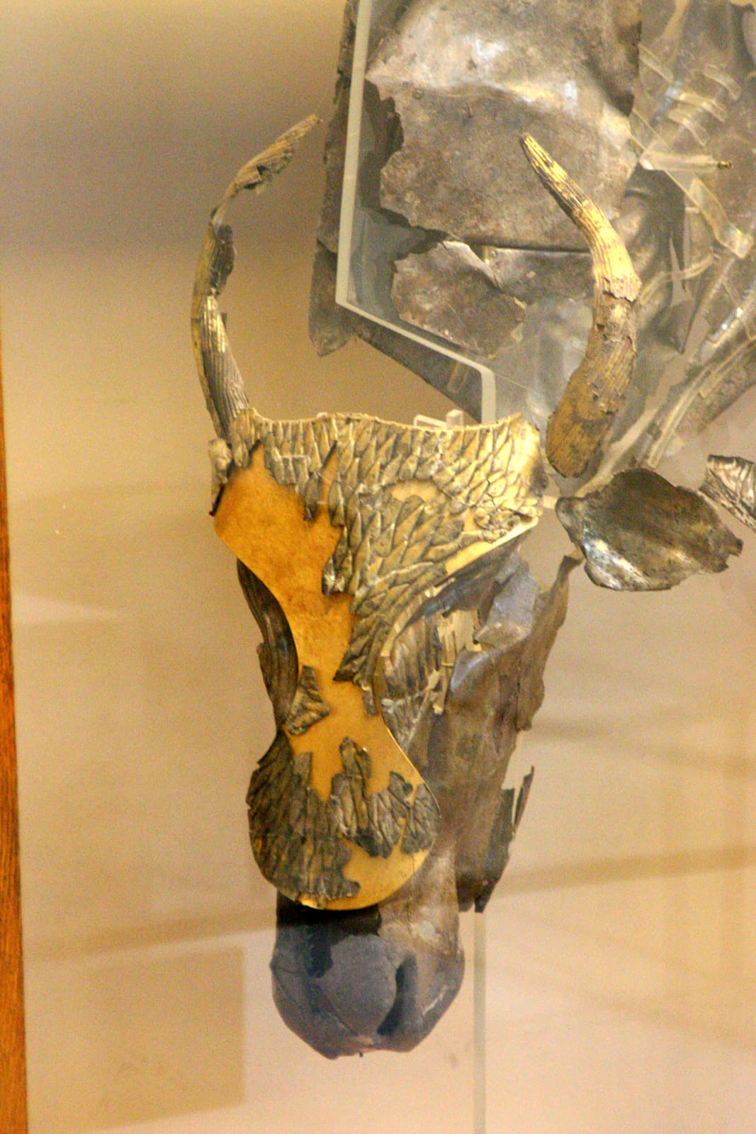 Silver Bull Head