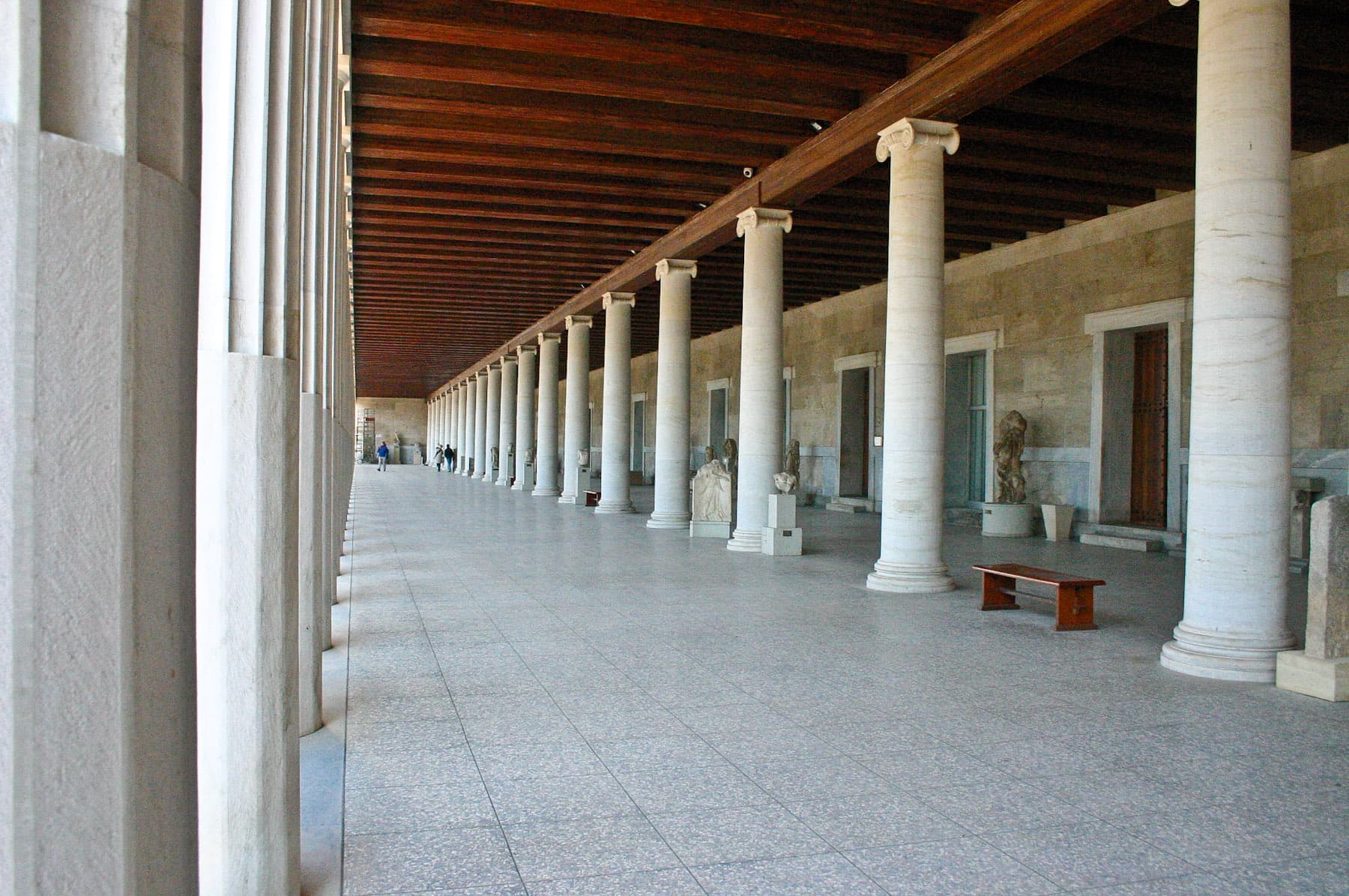 Stoa of Attalus Interior