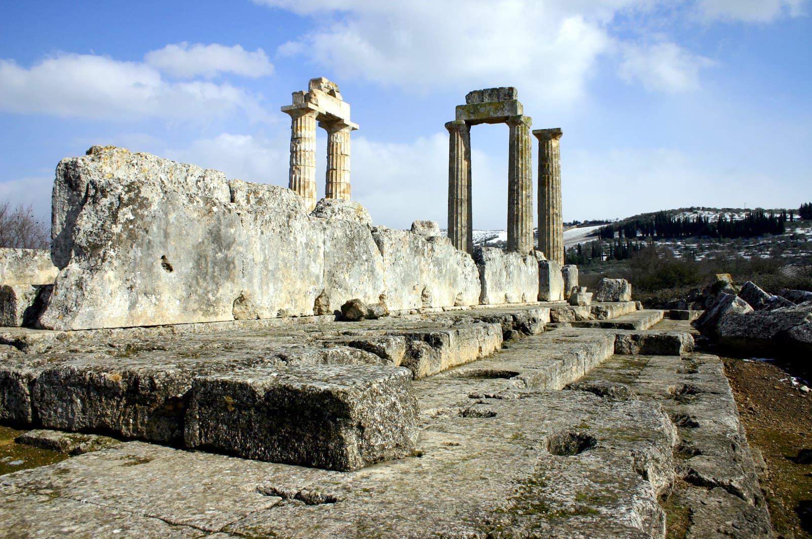 Temple of Zeus Crepidoma