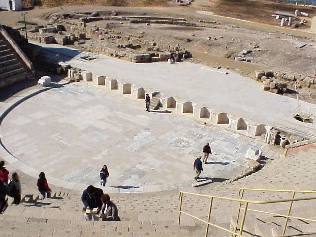 Interior of the Theater