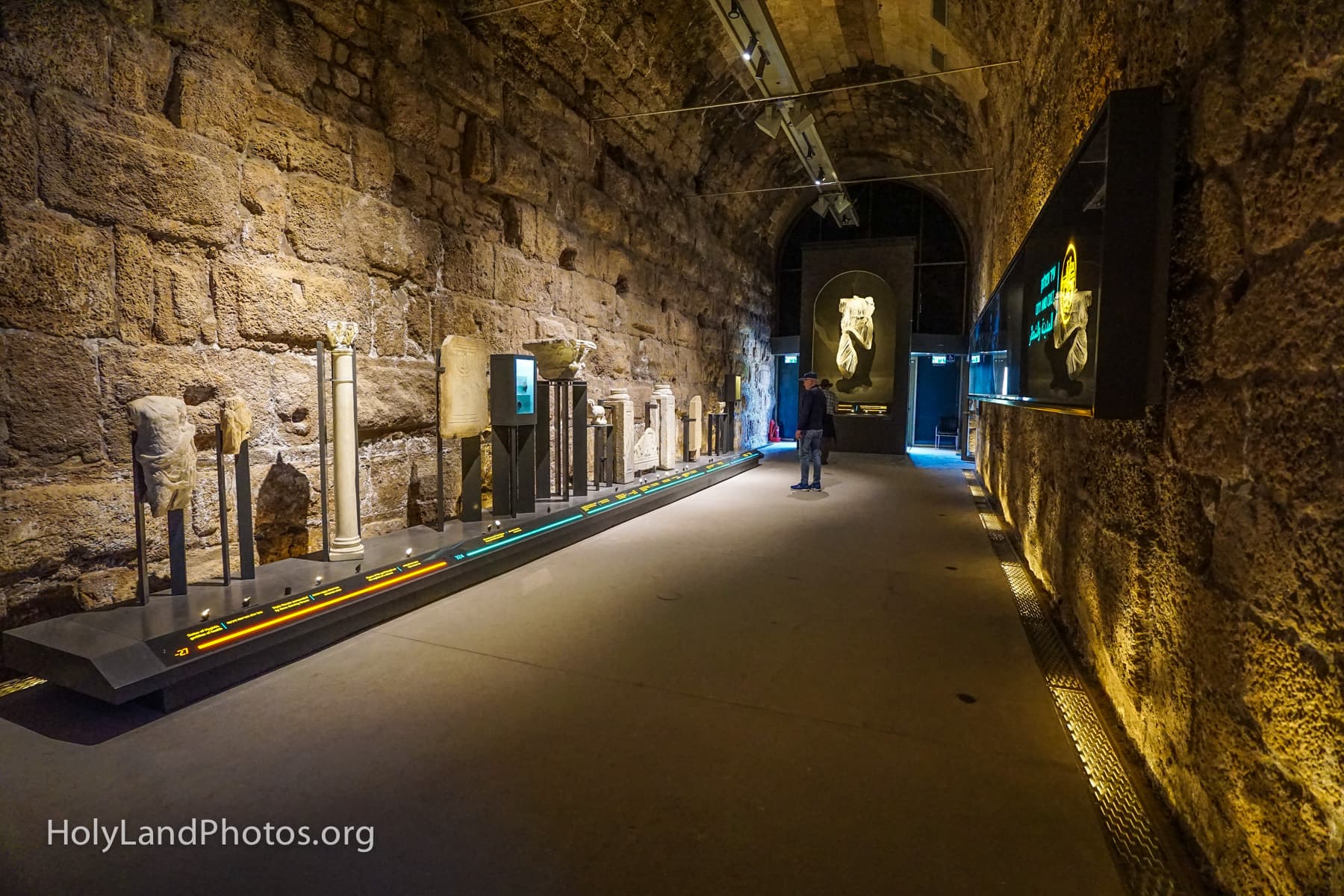 Display and Ancient Wall