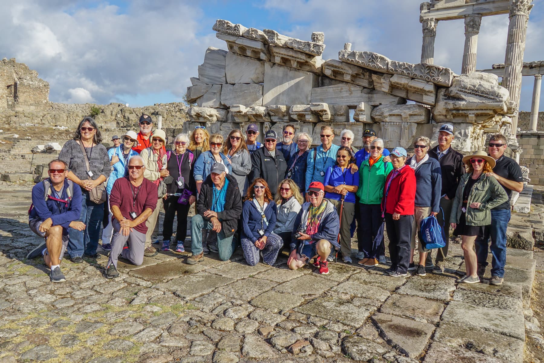 2021 At the Temple of Trajan at Pergamum