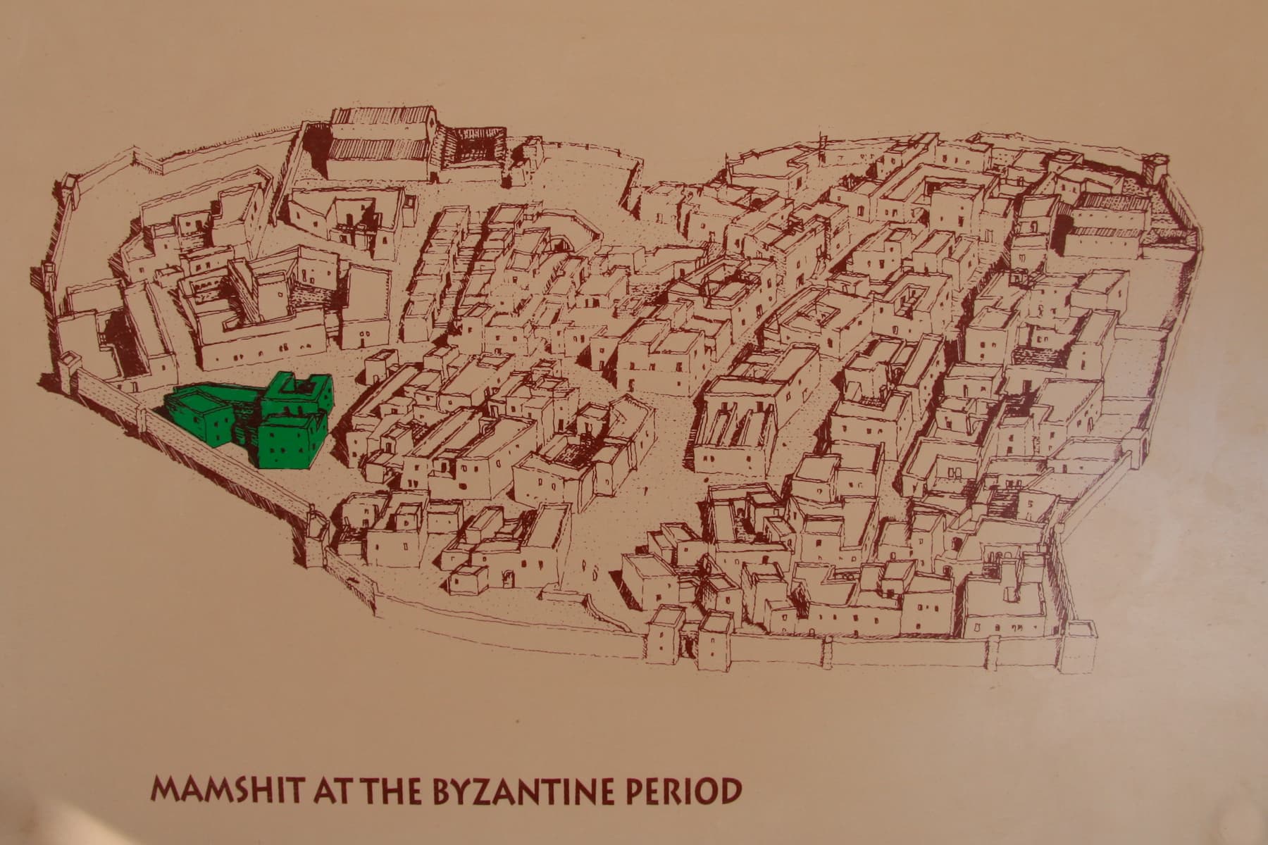 Plan of Mamshit