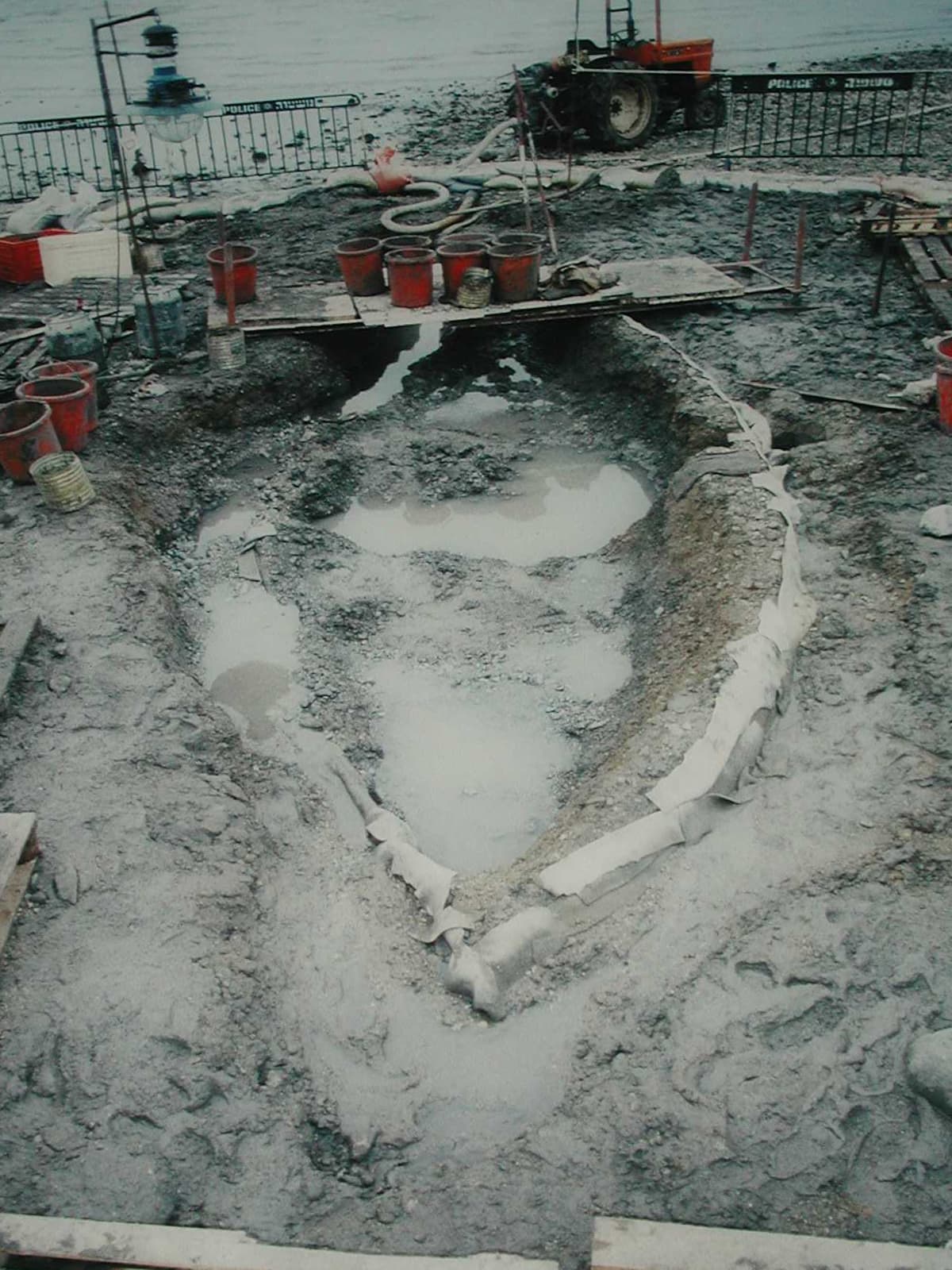 Excavation of the Boat