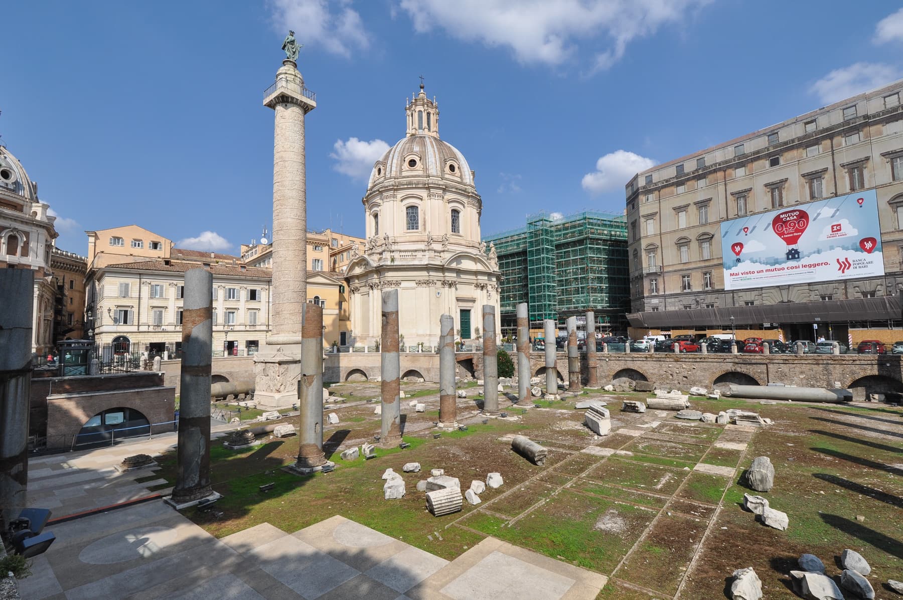 The Basilica Ulpia and Column of Trajan