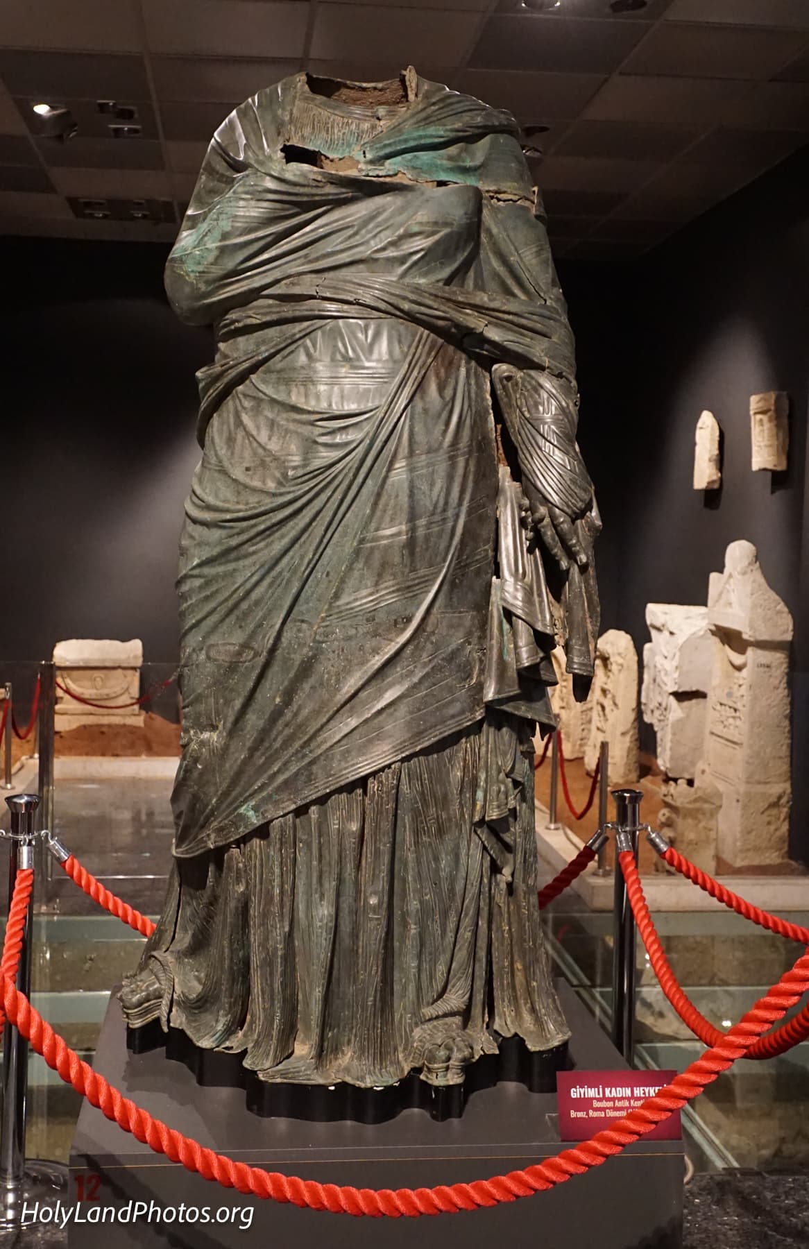 Clothed Woman in Bronze