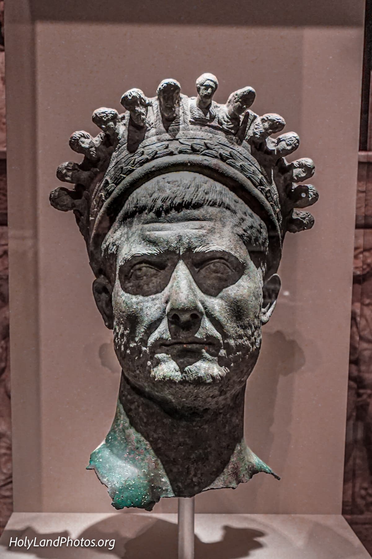 Head of a Priest in Bronze