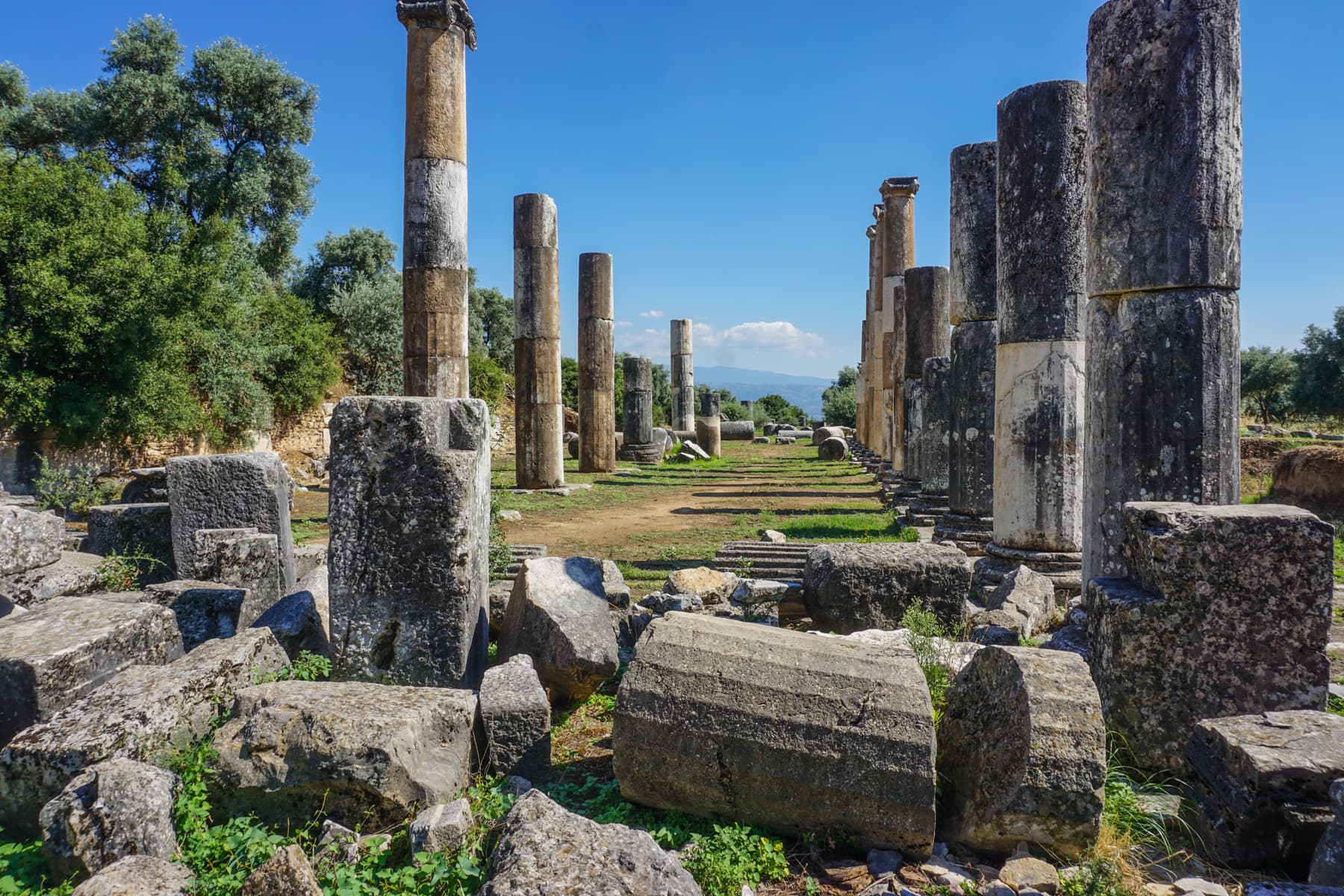 Agora Stoa Interior