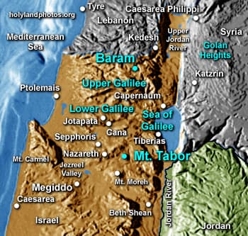 Map or image for Baram