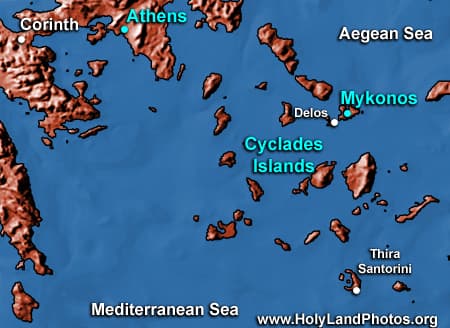Map or image for Mykonos