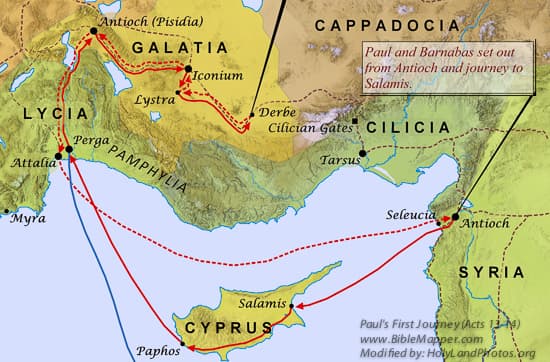 Map or image for Derbe