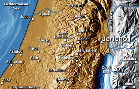 Map or image for Jordan Valley