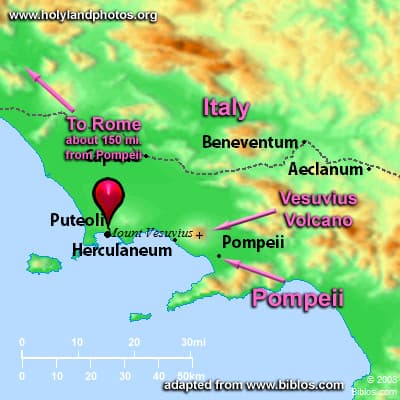 Map or image for Puteoli