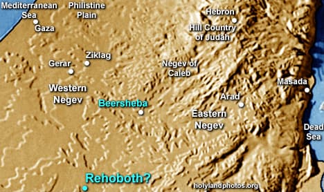 Map or image for Rehoboth