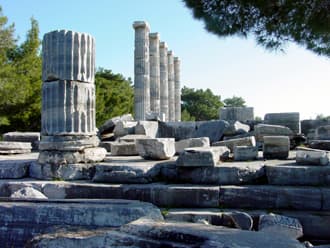 Map or image for Priene Religious Buildings