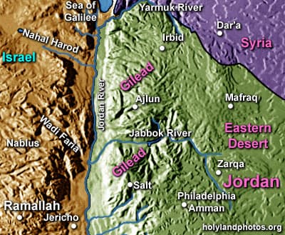 Map or image for Amman