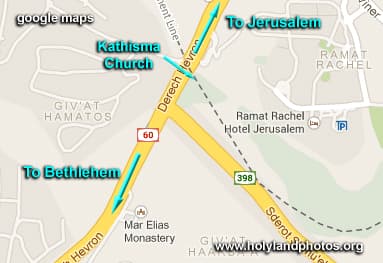 Map or image for Kathisma Church