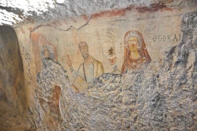 Map or image for Ephesus Paul and Thecla Cave