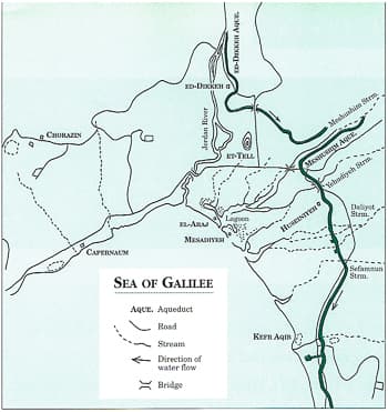Map or image for Bethsaida el-Araj