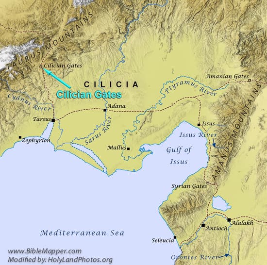 Map or image for Cilician Gates (10 images)