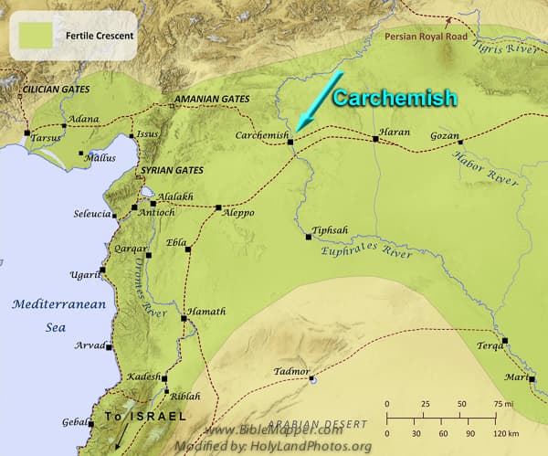 Map or image for Carchemish