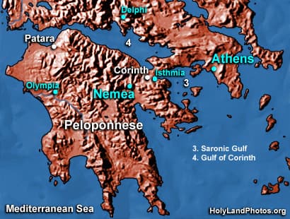 Map or image for Nemea (3 folders)